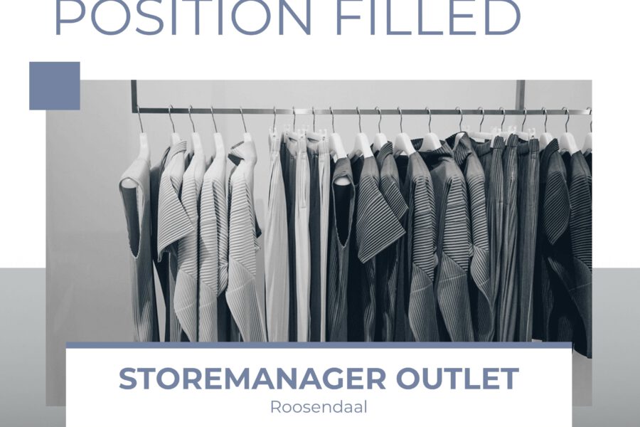 Storemanager nieuw te openen Designer Outlet Store – Roosendaal