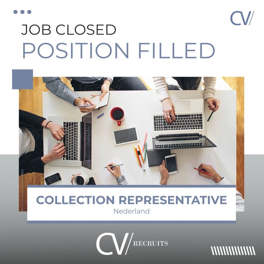 Collections Representative (FT) – ‘s-Hertogenbosch