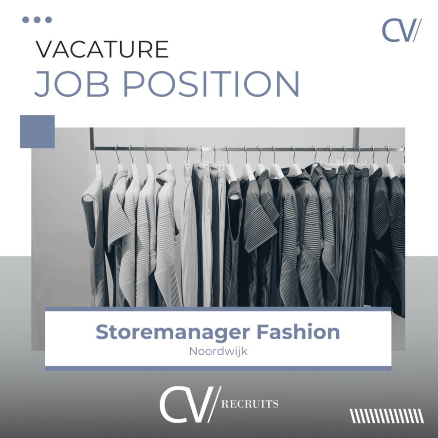 Storemanager Fashion -Noordwijk