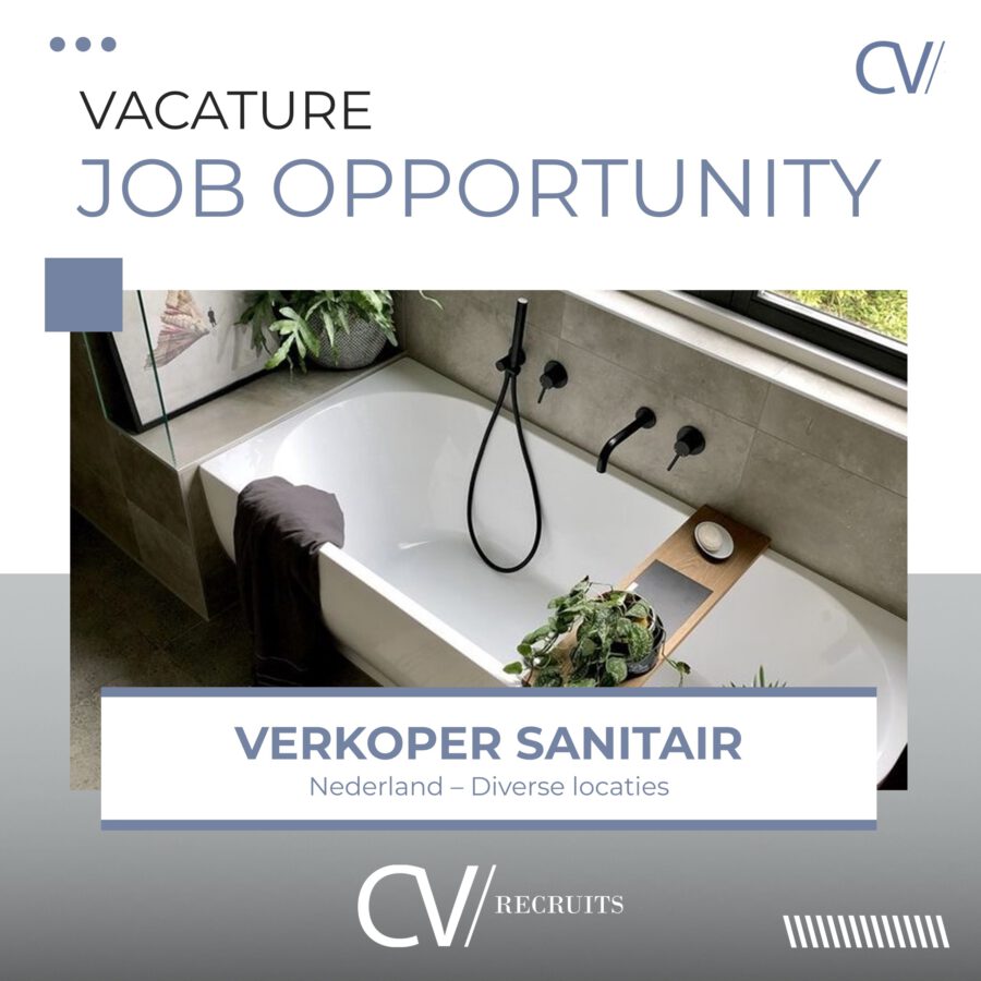 Verkoper Sanitair winkel – div. Locaties in Nederland