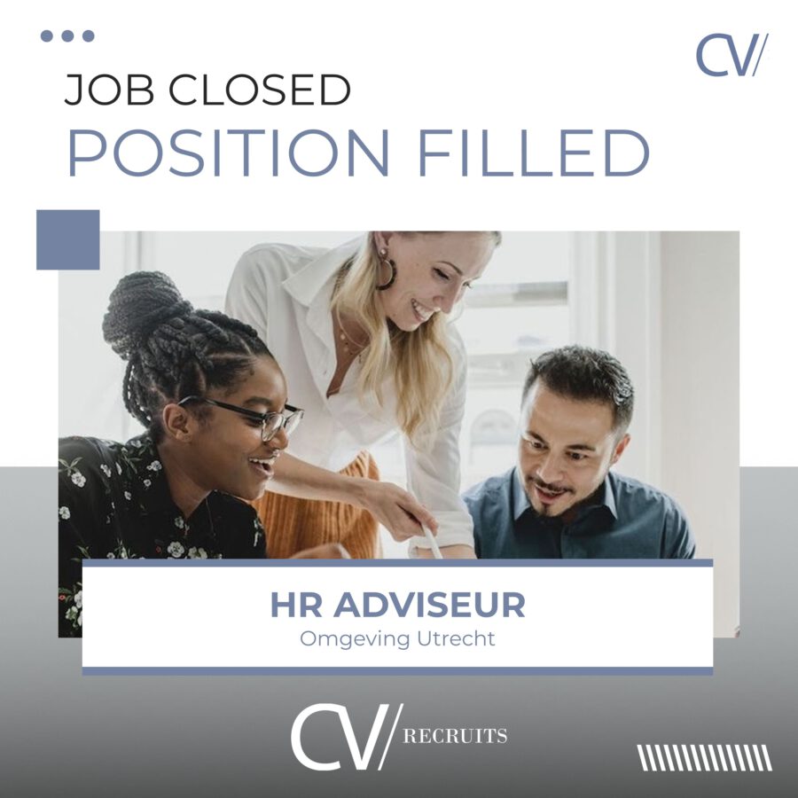 HR Adviseur – Regio Utrecht