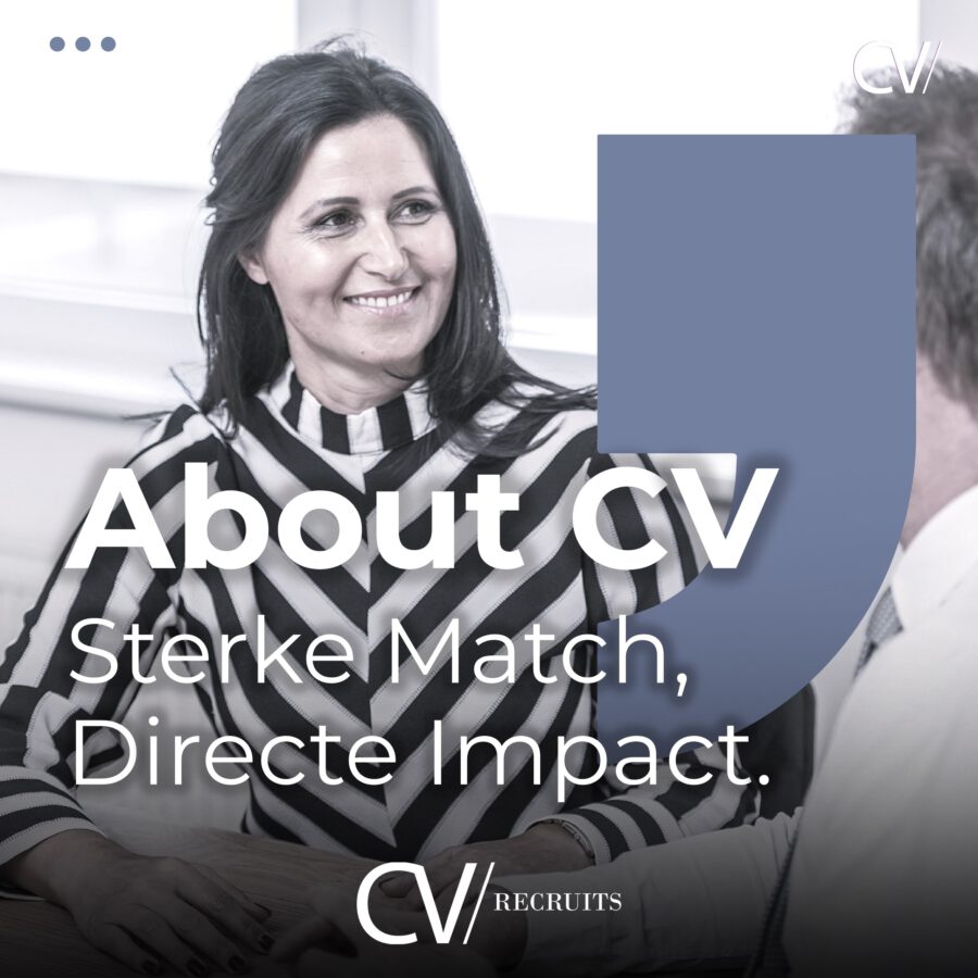 CV-Recruits, sterke match met directe impact!